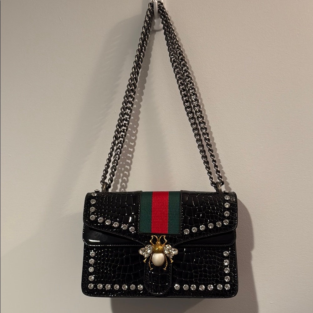 Fun black night out purse